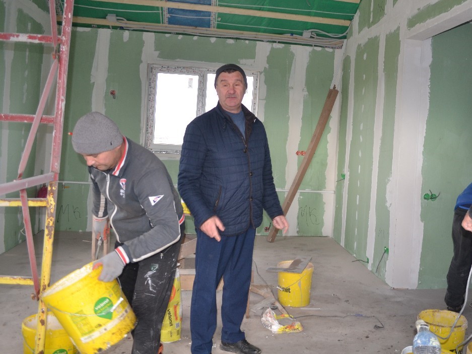 Александр Цунаев посетил строительную площадку малоэтажных домов в Пронском районе