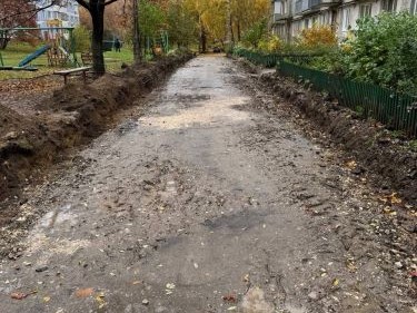 В Рязани продолжается благоустройство дворов