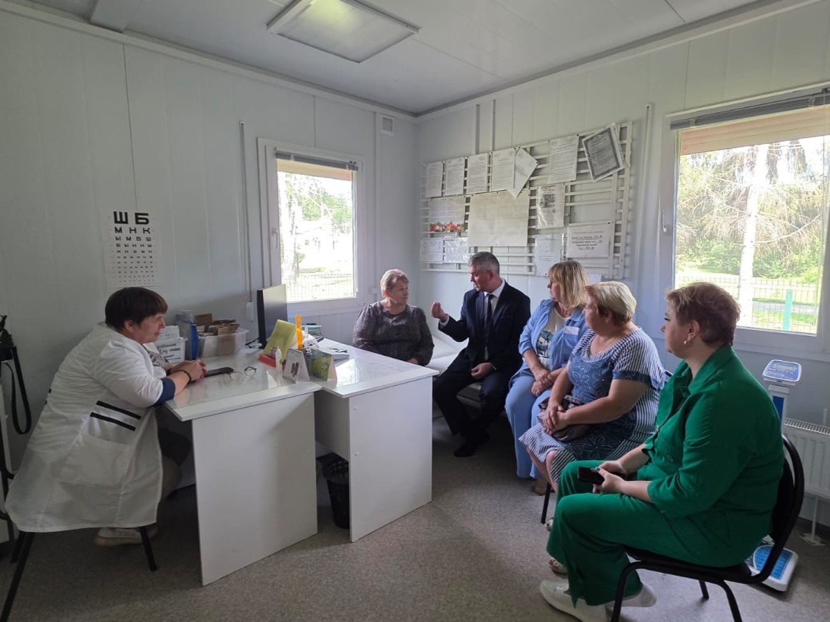 Единороссы провели осмотр ряд объектов в Кораблинском округе