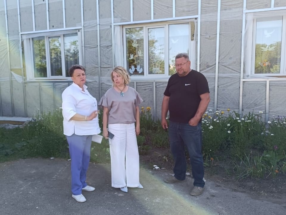 В Рыбновском районе идет реконструкция Городищенского сельского Дома культуры