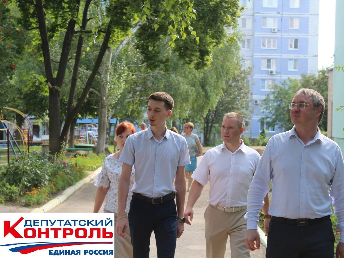 Члены фракций «Единой России» в Рязанской городской Думе провели проверку готовности дошкольных образовательных учреждений к началу нового учебного года