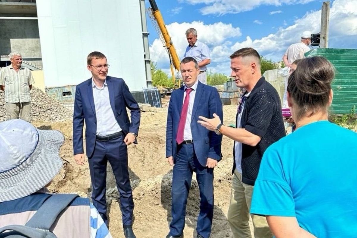 Антон Астафьев: Строительство ФОКа вышло на завершающую стадию