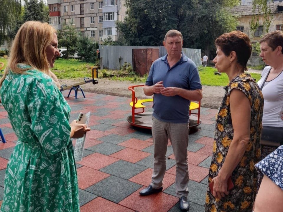 В Рязани открылись новые детские площадки
