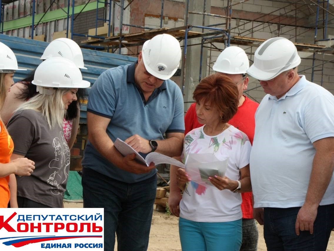 В Рязани продолжается возведение новой школы на 1100 мест в микрорайоне Семчино