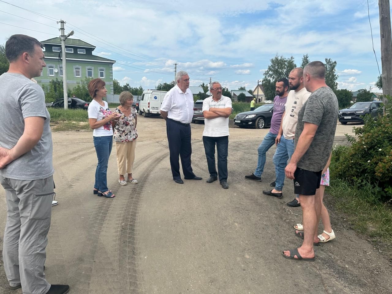 Депутатский контроль: Александр Жукаев и Галина Трушина проконтролировали процесс благоустройства окраин города Рязани