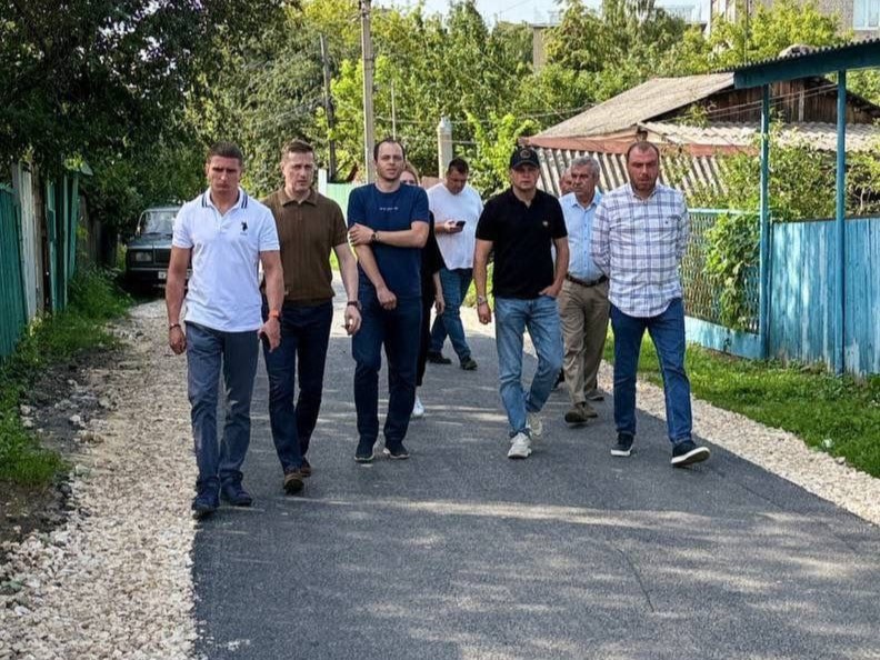 В Рязани завершены дорожные работы на улице Мирной